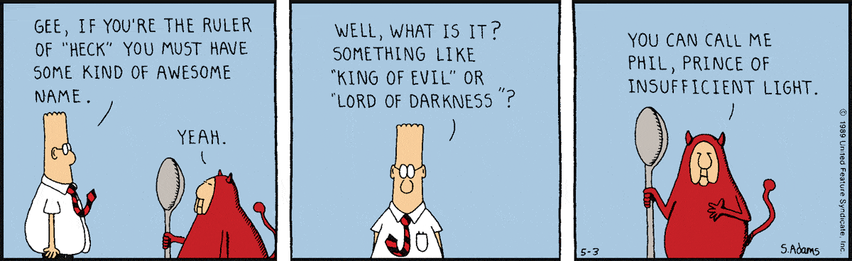 Dilbert Cartoon