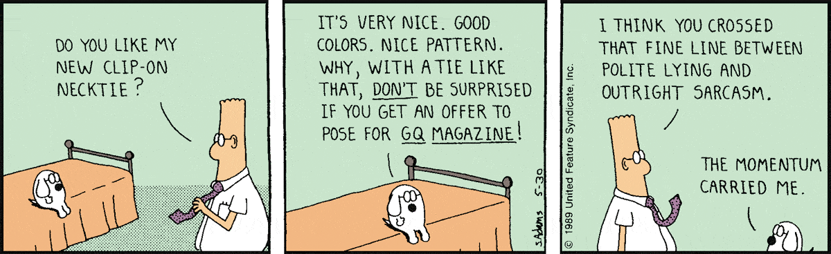Dilbert Cartoon