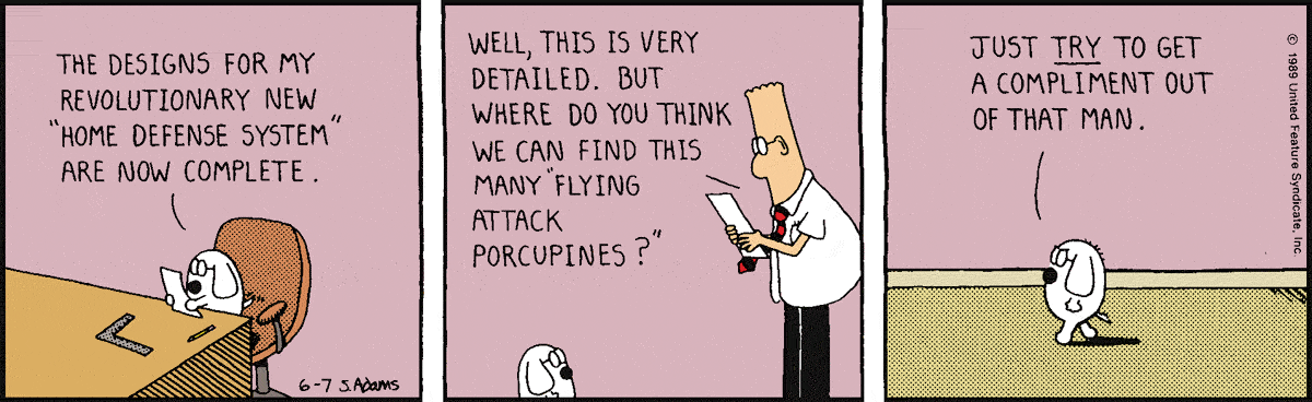 Dilbert Cartoon