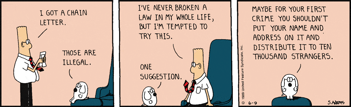 Dilbert Cartoon
