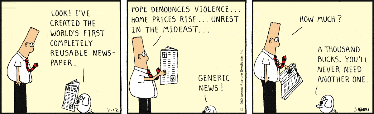 Dilbert Cartoon