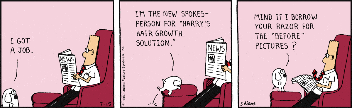 Dilbert Cartoon