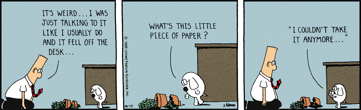 Dilbert Cartoon