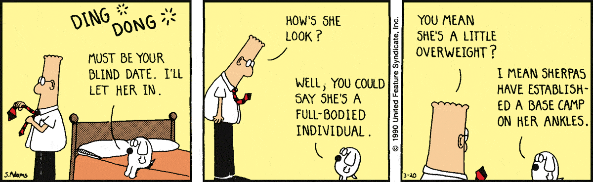 Dilbert Cartoon