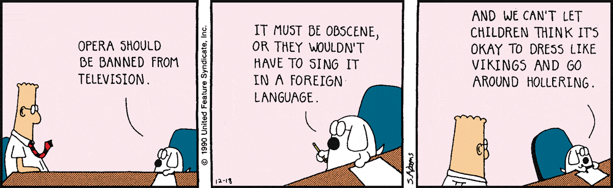 Dilbert Cartoon