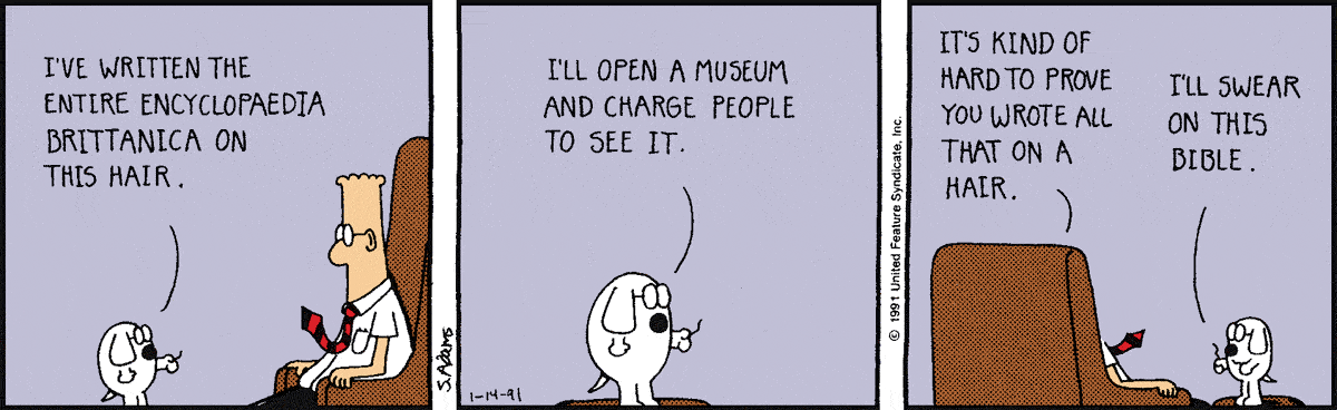 Dilbert Cartoon
