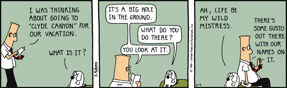 Dilbert Cartoon