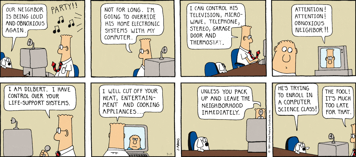 Dilbert Cartoon