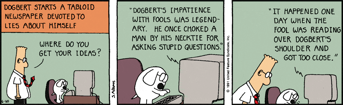 Dilbert Cartoon