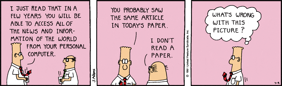 Dilbert Cartoon
