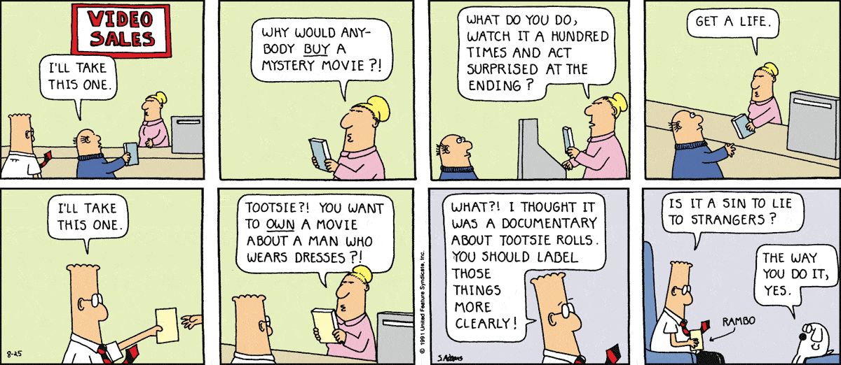 Dilbert Cartoon