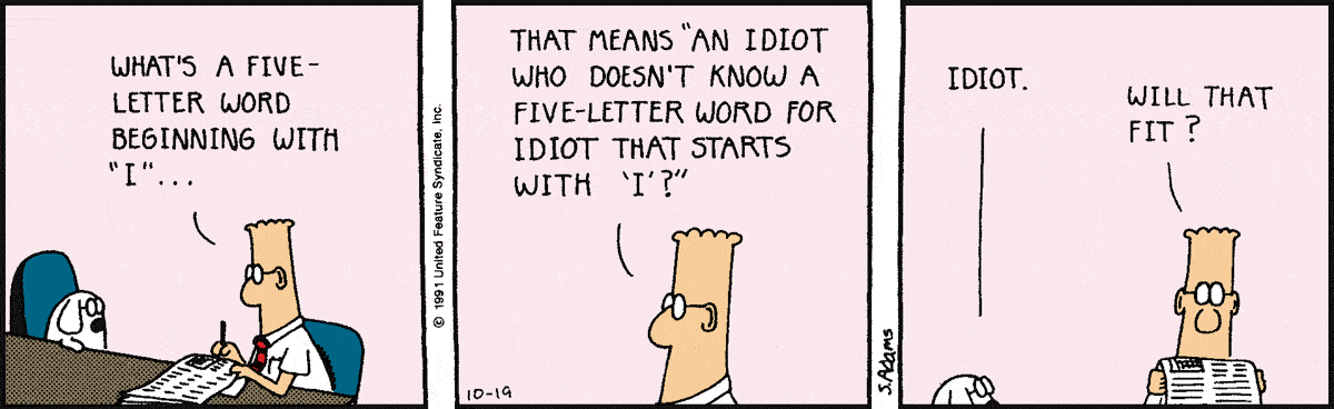 Dilbert Cartoon