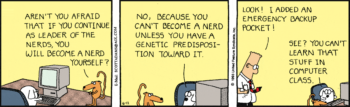 Dilbert Cartoon