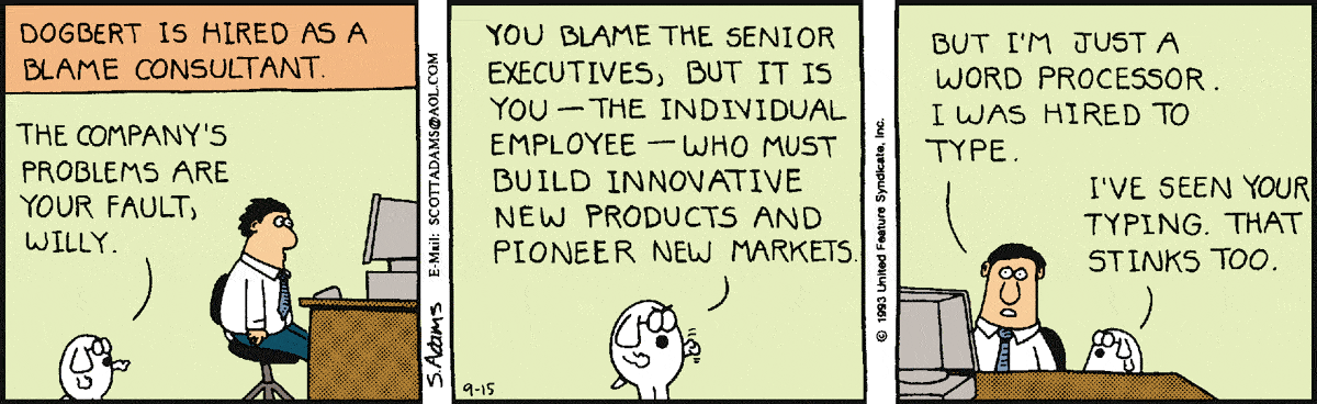 Dilbert Cartoon