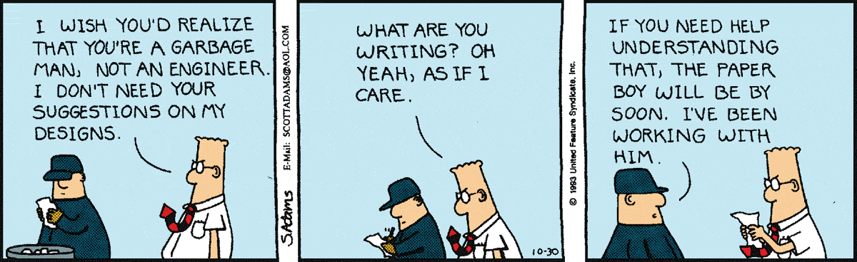 Dilbert Cartoon