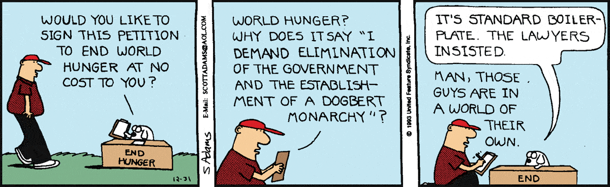 Dilbert Cartoon