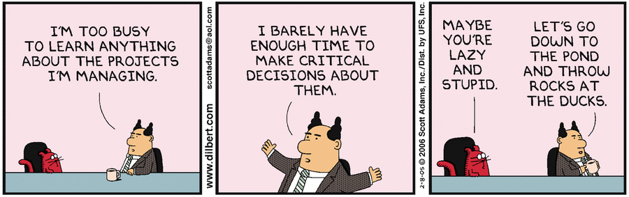 Dilbert Cartoon