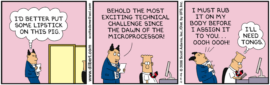 Dilbert Cartoon