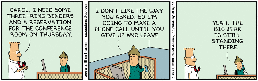 Dilbert Cartoon