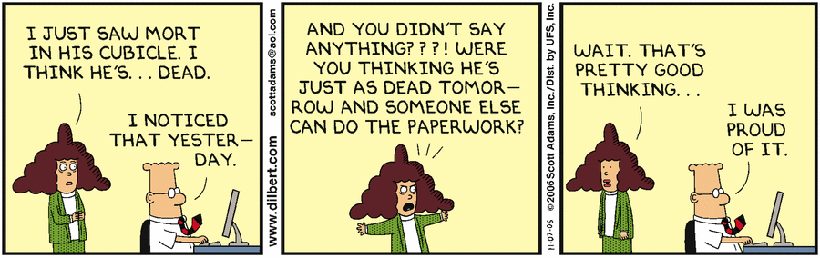 Dilbert Cartoon