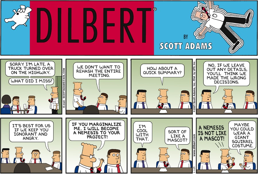 Dilbert Cartoon