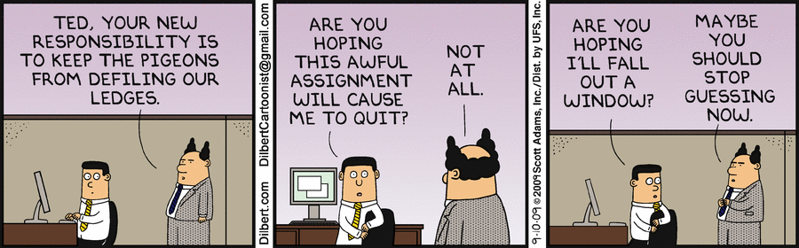 Dilbert Cartoon