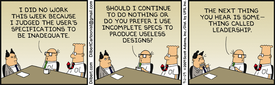Dilbert Cartoon