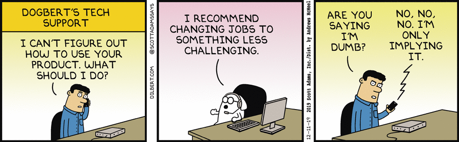 Dilbert Cartoon