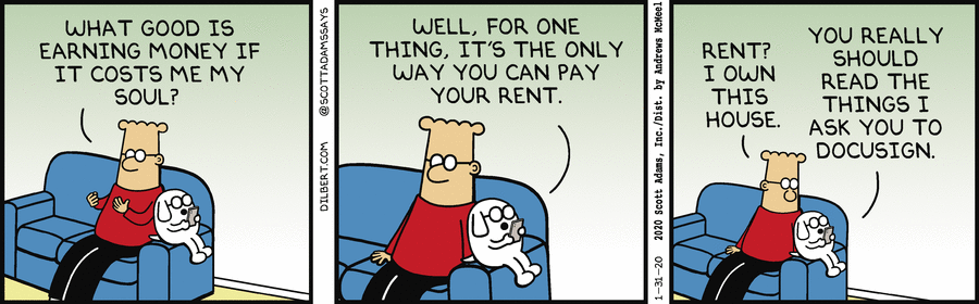 Dilbert Cartoon
