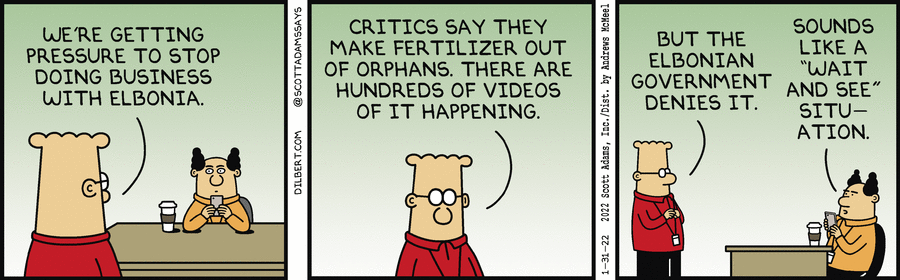 Dilbert Cartoon