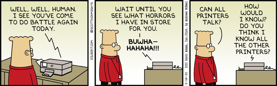 Dilbert Cartoon