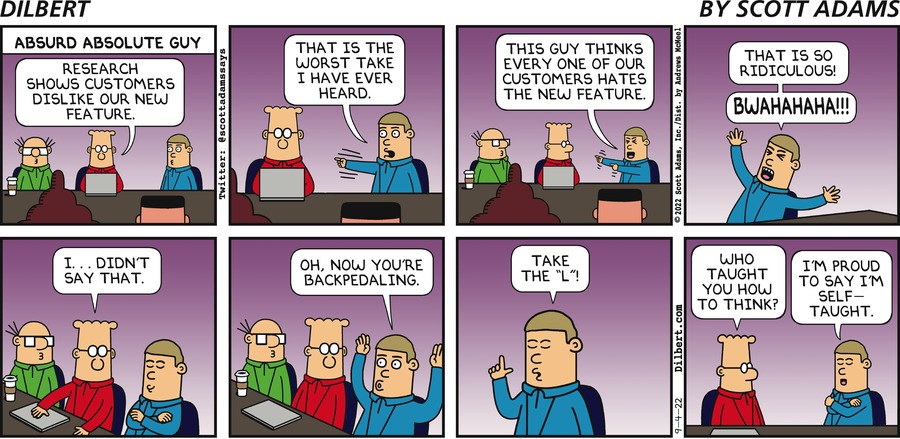 Dilbert Cartoon